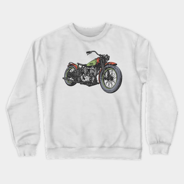 Custom Bike Crewneck Sweatshirt by nerdgonalley